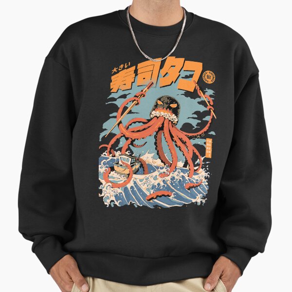 Black The Tako Sushi Sweatshirt