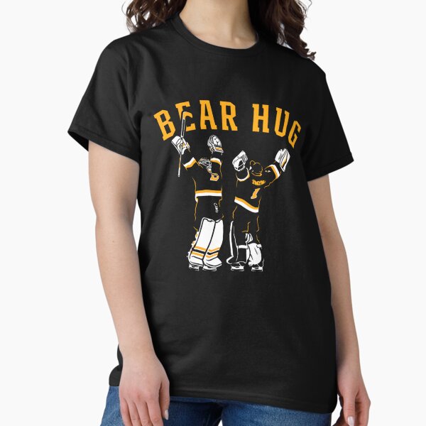 Bruins Goalie Bear Hug - Bruins T-Shirt