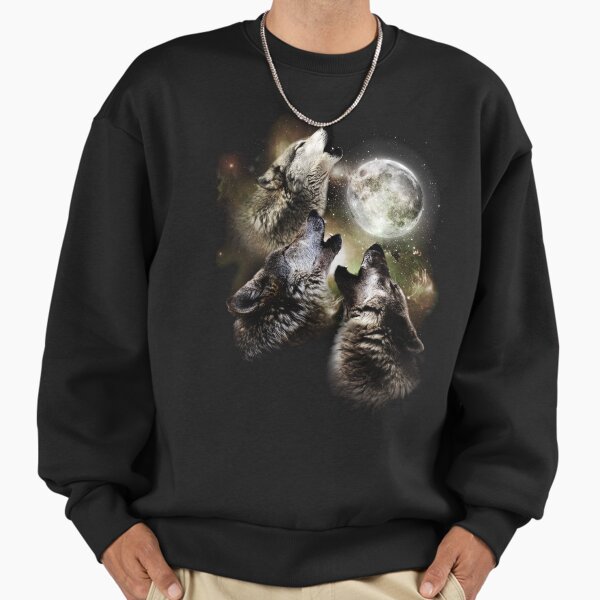Direwolf Brothers Howling at Full Moon Sweatshirt