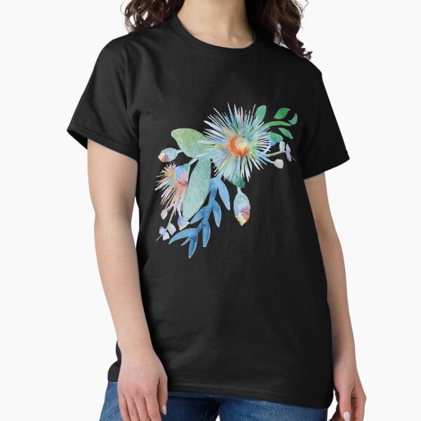 Watercolour Springtime Australian Pattern T-Shirt