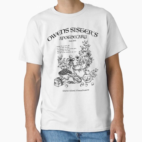 Practical Magic Owens Sisters Apothecary Witchy Woman T-Shirt