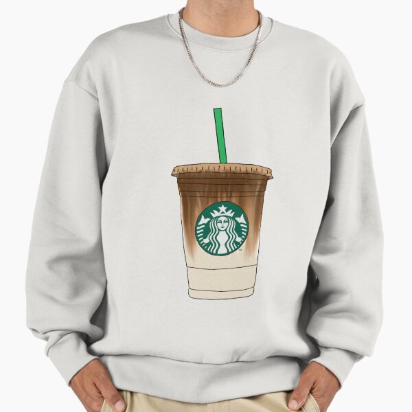 Iced Coffee Latte Illustration Sweatshirt