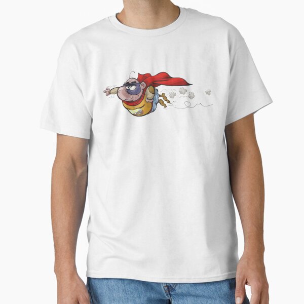 Fat cartoon Superhero cartoon character T-Shirt