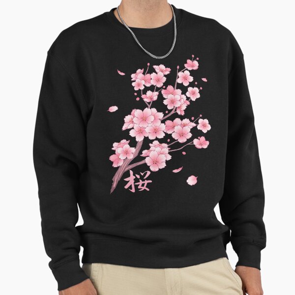 Falling Sakura Cherry Blossom Sweatshirt