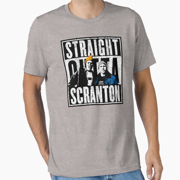 Straight Outta Scranton (Variant) - Lazy Scranton T-Shirt
