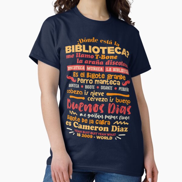 The Bibliotecas Rap T-Shirt