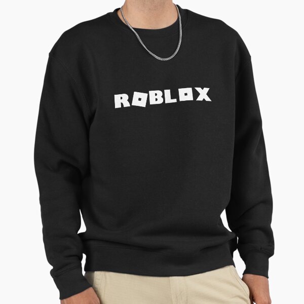 White Roblox Logo Sweatshirt