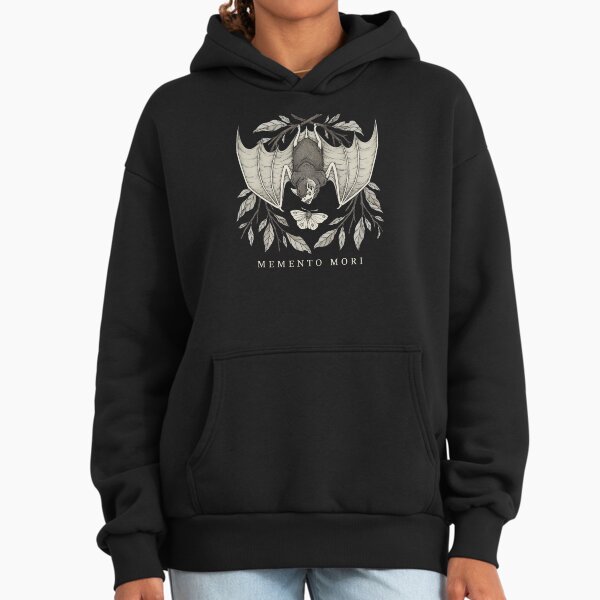 MEMENTO MORI Bat Dark Academia Therian Furry Goblincore Hoodie