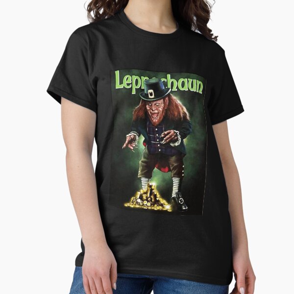 Mens Womens Horro Film Leprechaun 1993 Boys Fans T-Shirt
