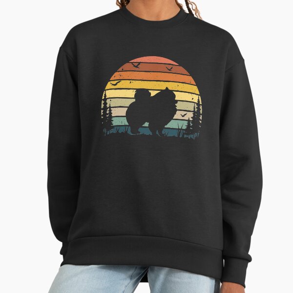 Pomeranian Dog Retro Vintage Sweatshirt