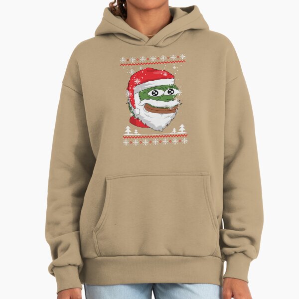 Santa Pepe FeelsOkayMan Hoodie
