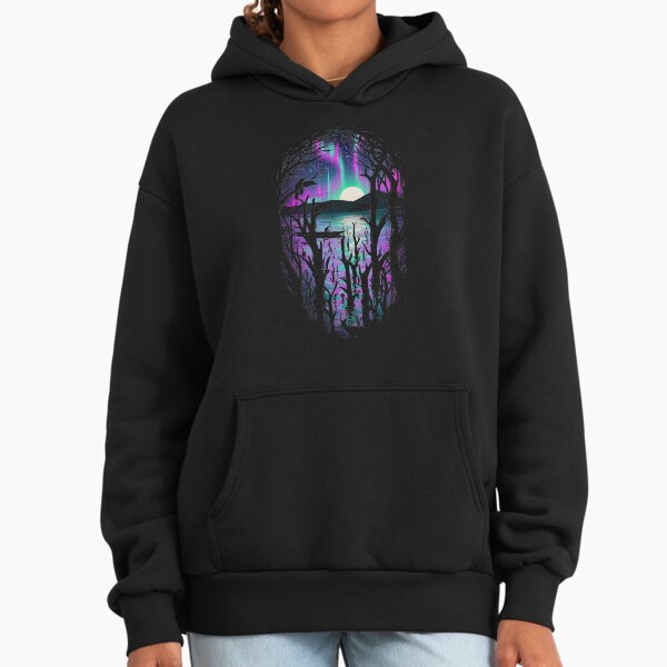 Night With Aurora Hoodie