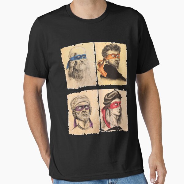 Funny Italian Artists Turtles Art Lovers Gift Renaissance Ninja Artists for women men Classic T Shir T-Shirt