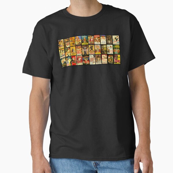 Vintage Hollywood Classic Movie Posters T-Shirt