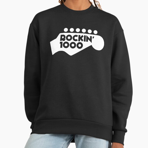 Rockin'1000 White Logo Original Sweatshirt
