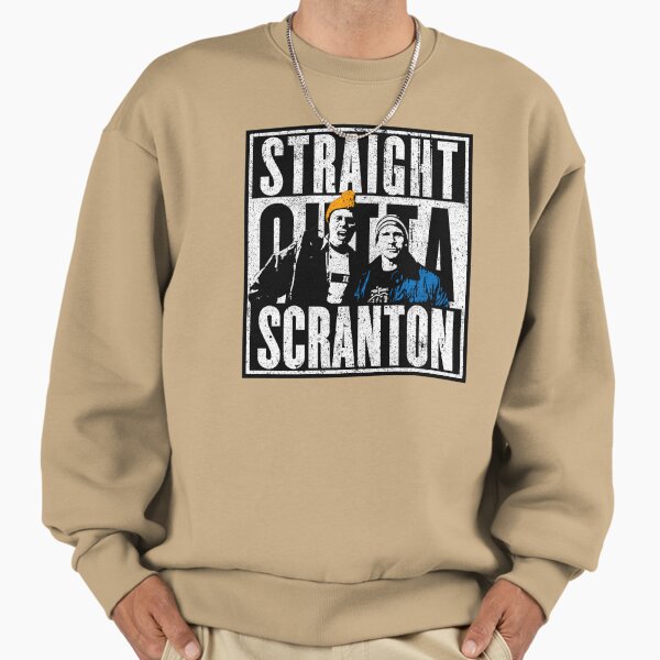 Straight Outta Scranton (Variant) - Lazy Scranton Sweatshirt