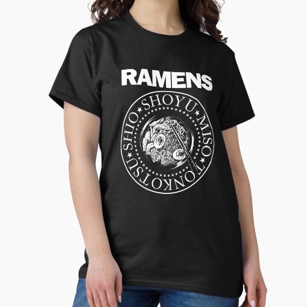 The Ramens Bowl Ramen Noodle Punk Rock Music T-Shirt