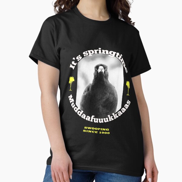 Springtime - Magpie Swooping T-Shirt