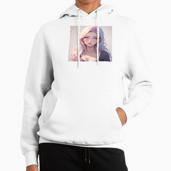 Kawaii Pastel Waifu Cute Anime Girl Aesthetic Hoodie