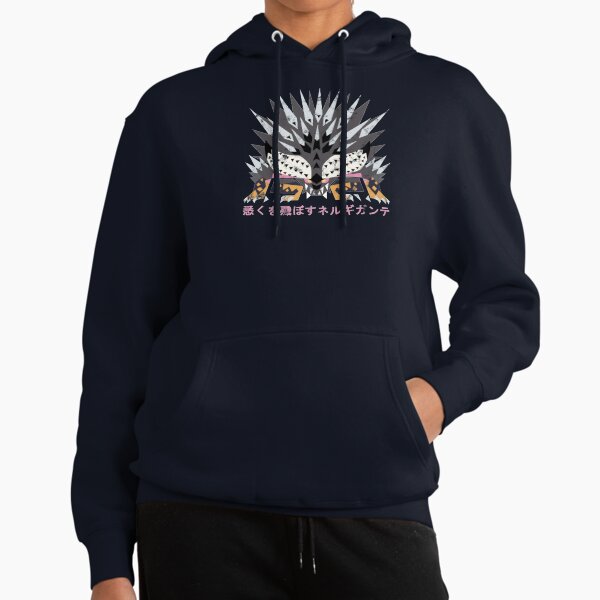Monster Hunter World Iceborne Ruiner Nergigante Kanji Hoodie