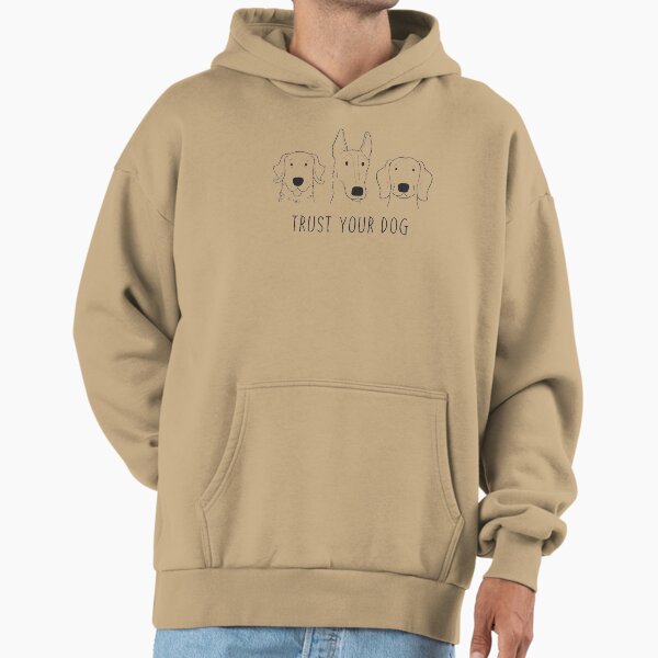 Trust Your Dog Illustration Hoodie