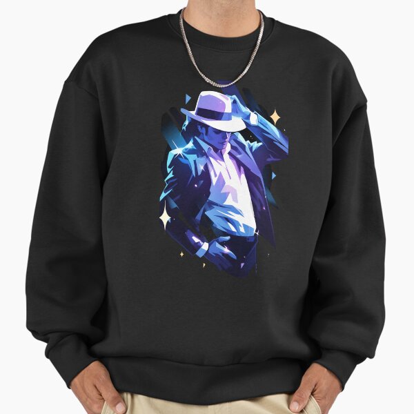 Popstar with White Fedora - Pop Music Sweatshirt