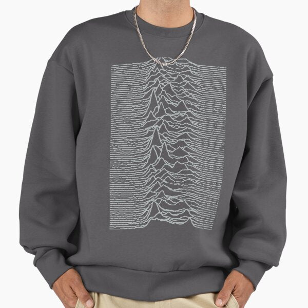 Silver Unknown Pleasures Sweatshirt