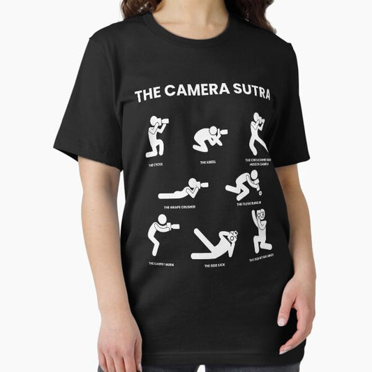 The Camera Sutra Camera Photography Photo T-Shirt