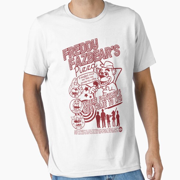 FNAF Freddy Fazbear's Pizza Vintage T-Shirt