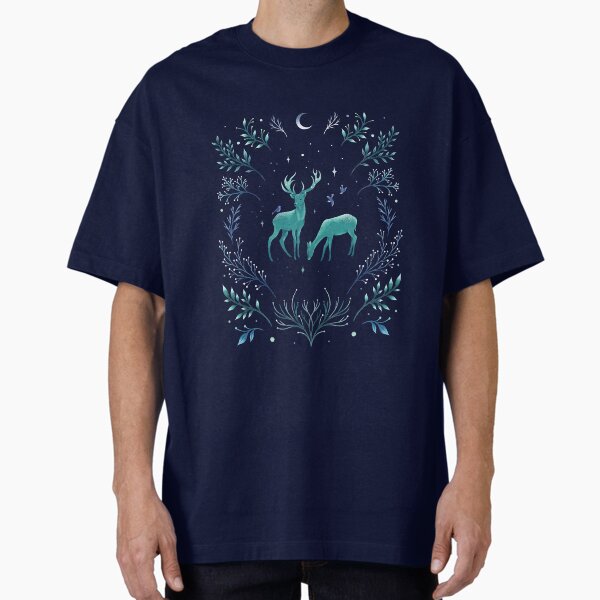 Deers in the Moonlight - Frosted Mint T-Shirt