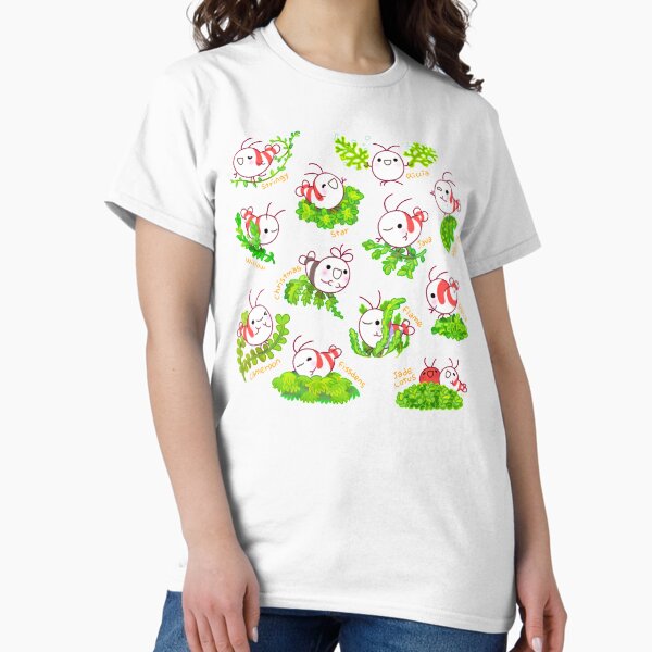 Shy shrimp and moss T-Shirt
