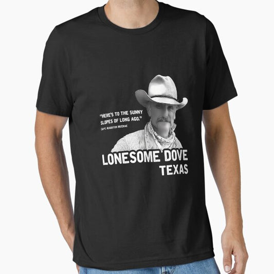 The Sunnyy Slopess Of Long Ago - Lonesomee Dovee T-Shirt