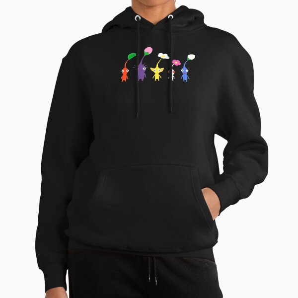 Cute pikmin pattern blue Hoodie