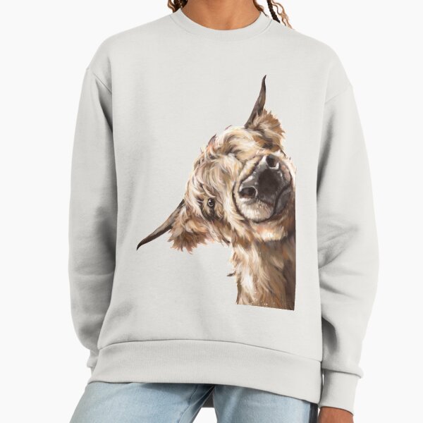 Sneaky Highland Cow Sweatshirt