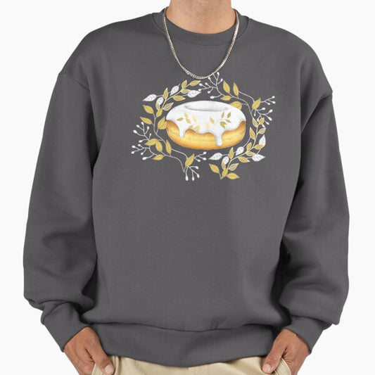 Classy Trashy Doughnut Damask Sweatshirt