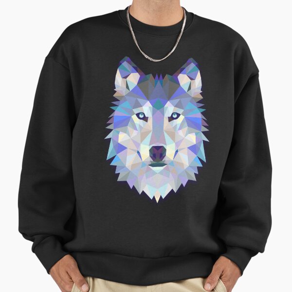 Cool Colorful Wolf Sweatshirt