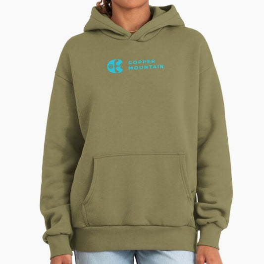 Copper Mountain Resort, Colorado - Modern Logo Hoodie