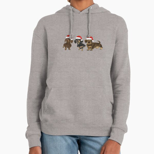 Christmas Dachshunds Hoodie