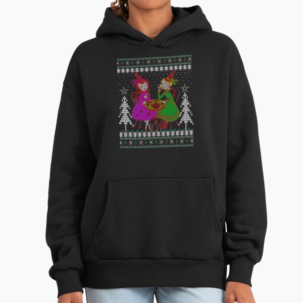 The little witches, ugly christmas Hoodie