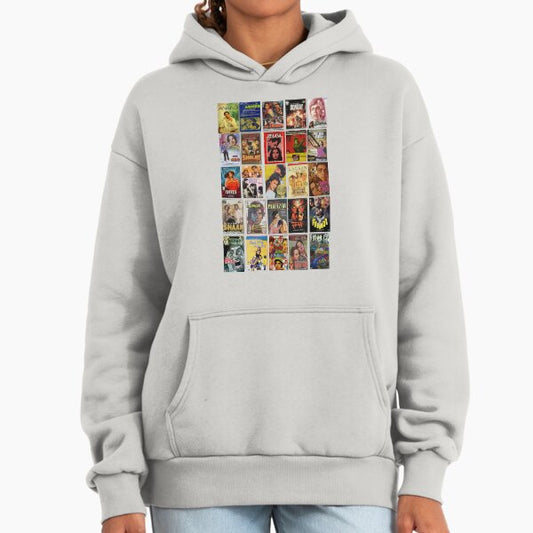 Classic Bollywood Movies - Vintage VHS Cover Art Print Hoodie