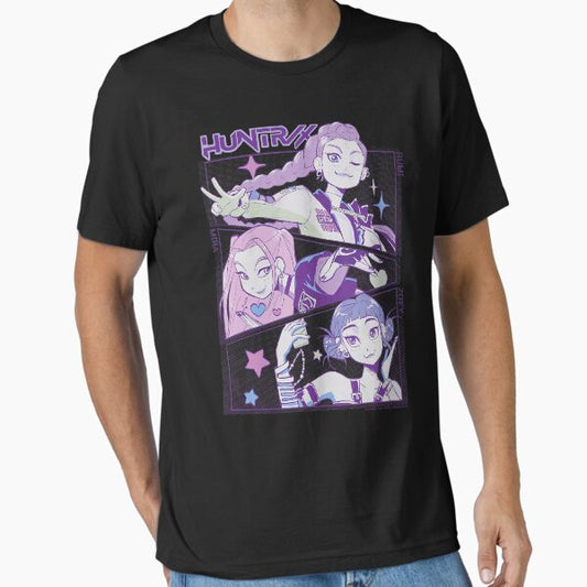 Movie Film Retro Demon Cute Trend Cartoon Funny Anime Band T-Shirt