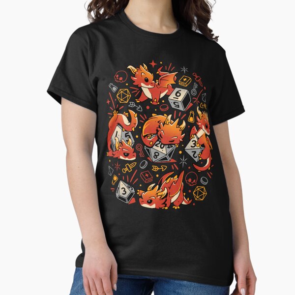 Tiny Dragon Dice T-Shirt