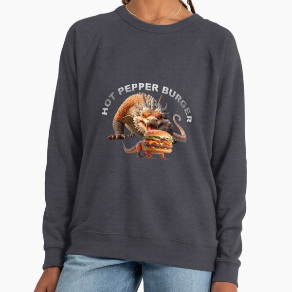 HOT PEPPER BURGER Lightweight Sweatshirt