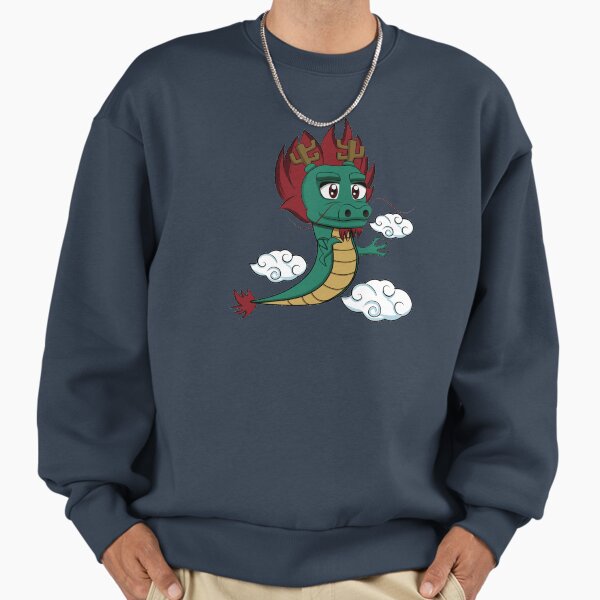 Legendary Animals, Kawaii Anime Chibi Japanese Dragon Red Hair Sweatshirt