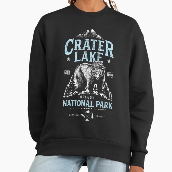 Crater Lake National Park T Shirt Oregon Bear Vintage Tee Sweatshirt