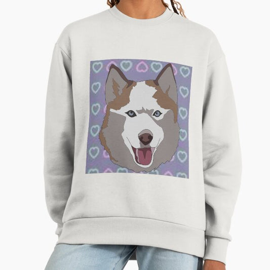 Copy of Husky Valentine’s Day pattern Sweatshirt
