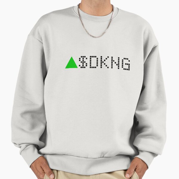 Draftkings Stock Ticker Green - Black Font Sweatshirt