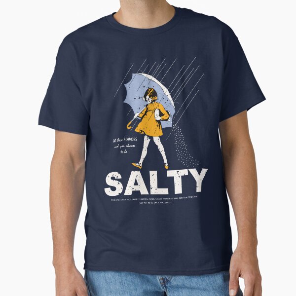 Salty Girl Tee: Women's Vintage Cotton Blend T-Shirt T-Shirt