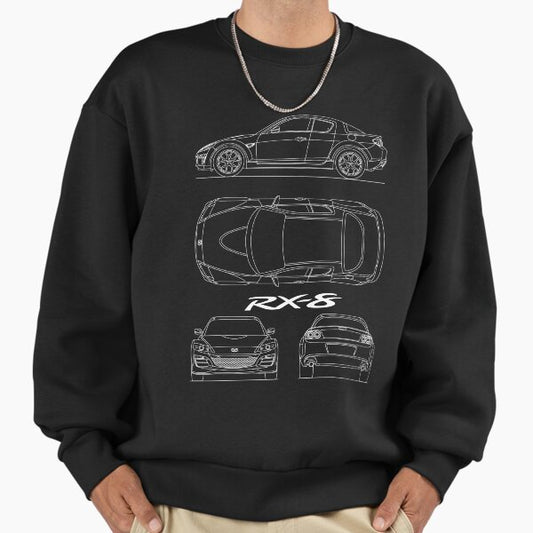 RX-8 Blueprint Sweatshirt