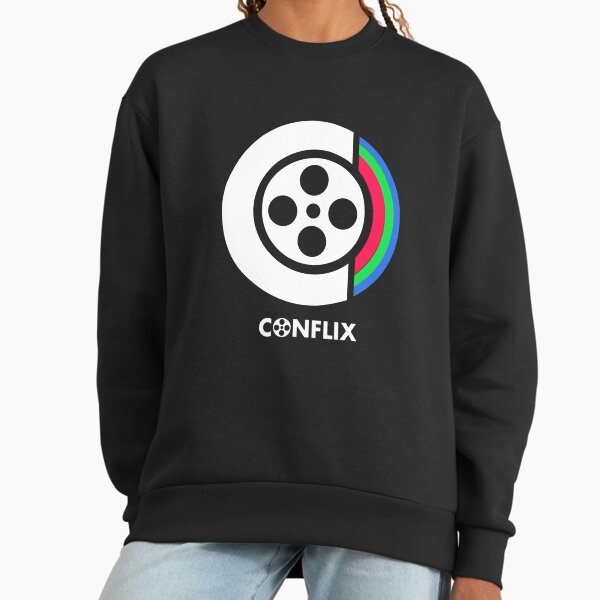 Conflix White Colour Reel Sweatshirt